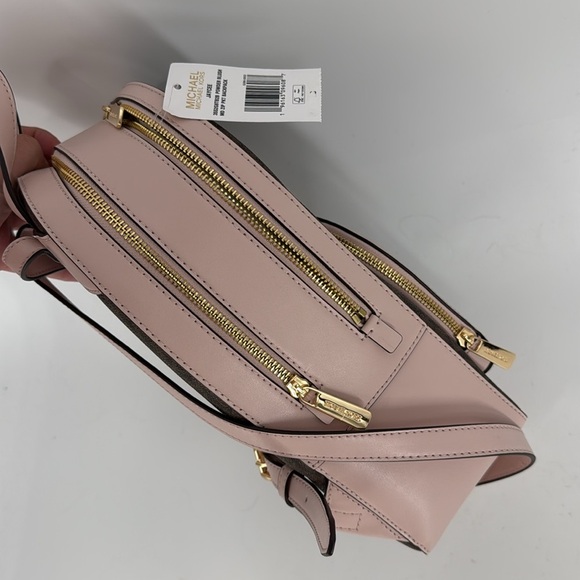 Michael Kors Jaycee Medium Logo Backpack in Powder Blush NWT - Picture 10 of 12